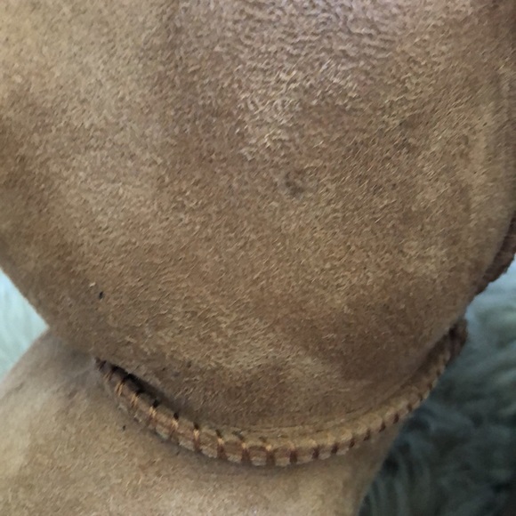 UGG Classic Double Bow Mini in Chestnut Size 6 - Picture 12 of 16